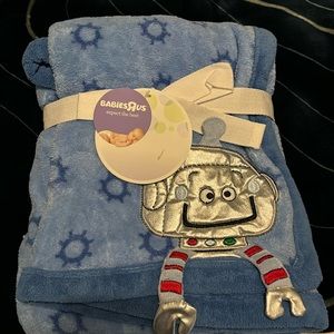 Robot Baby Blanket